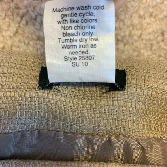 J.CREW tan brown mini skirt size 4 - Picture 5 of 9